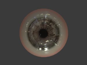 eye - character 3D Модель