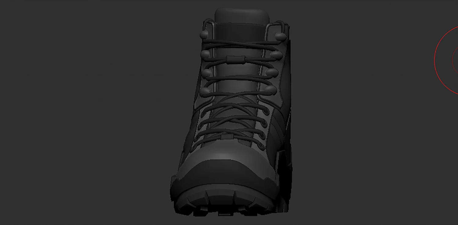soldier boots - high mesh 3D Model .c4d .max .obj .3ds .fbx .stl .blend 