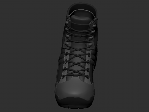 soldier boots - high mesh 3D 모델