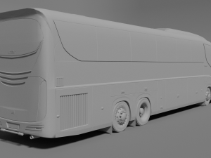 bus irizar i8 medium poly 2016 Model 3D