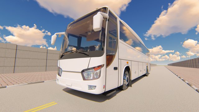 indonesian bus celcius rahayu sentosa Modèle 3D .c4d .max .obj .3ds .fbx .stl .blend 