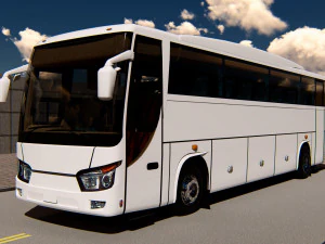 indonesian bus celcius rahayu sentosa 3D Model