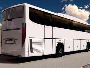 indonesian bus celcius rahayu sentosa 3D Model