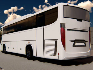 indonesian bus celcius rahayu sentosa 3D Model