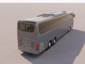 mercedes benz travego tourismo l 3D Model