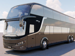 bus comil invictus Modelo 3D