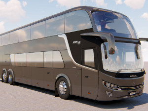 bus comil invictus Modelo 3D