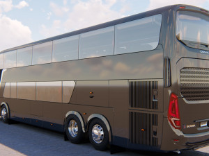 bus comil invictus Modelo 3D