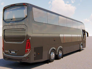 bus comil invictus 3D Model