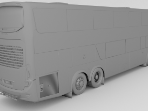 bus comil invictus Modelo 3D