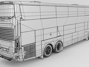 bus comil invictus Modelo 3D