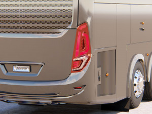 bus comil invictus Modelo 3D