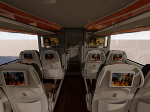 bus comil invictus Modelo 3D