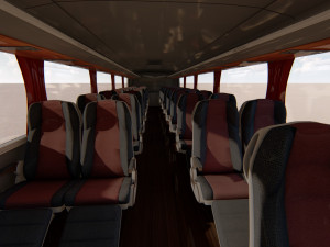 bus comil invictus Modelo 3D