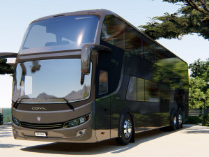 bus comil invictus Modelo 3D