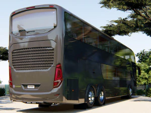 bus comil invictus 3D Model