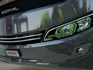 bus comil invictus Modelo 3D