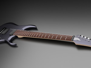 ibanez 7 string electric guitar 3D 모델