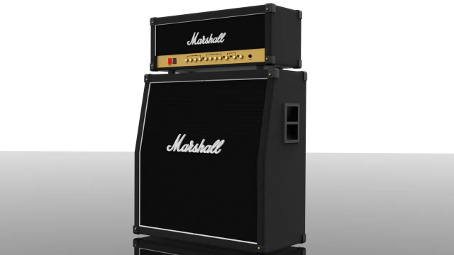 marshall jcm 900 4100 head cabinet 3D Model .c4d .max .obj .3ds .fbx .stl .blend