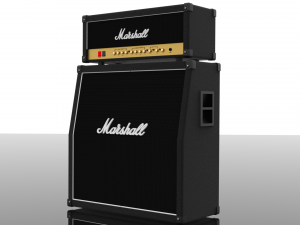 marshall jcm 900 4100 head cabinet 3Dモデル