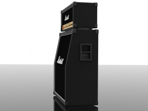 marshall jcm 900 4100 head cabinet 3D 模型