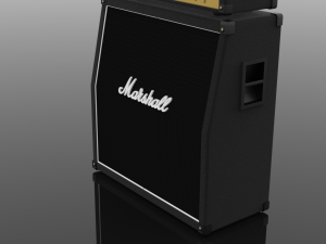 marshall jcm 900 4100 head cabinet 3D 模型