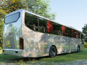 hyundai universe xpress noble bus 2007 3D Model