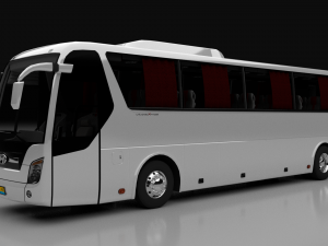 hyundai universe xpress noble bus 2007 3D Model
