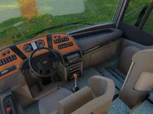 hyundai universe xpress noble bus 2007 3D Model