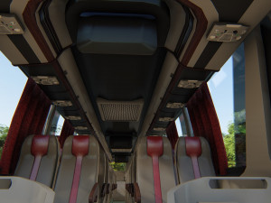 hyundai universe xpress noble bus 2007 3D Model
