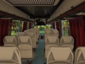 hyundai universe xpress noble bus 2007 3D Model