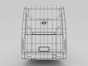 hyundai universe xpress noble bus 2007 3D Model