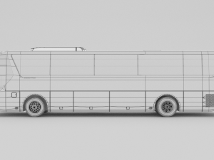 hyundai universe xpress noble bus 2007 3D Model