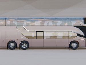 laksana legacy sr double double decker 3D Model
