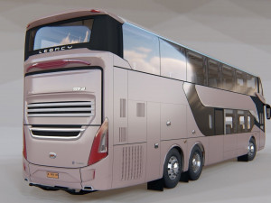 laksana legacy sr double double decker 3D Model