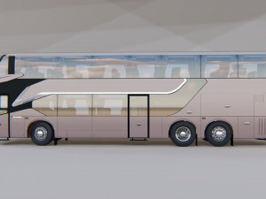 laksana legacy sr double double decker 3D Model