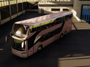 laksana legacy sr double double decker 3D Model