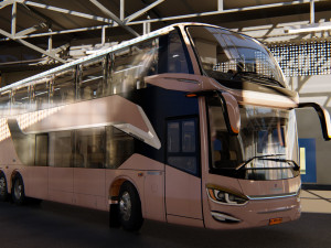laksana legacy sr double double decker 3D Model