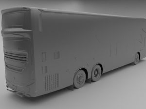 laksana legacy sr double double decker 3D Model