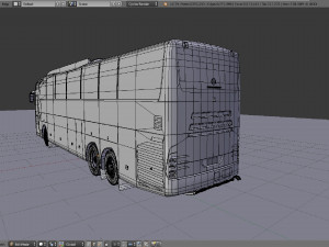 mercedes benz travego Model 3D