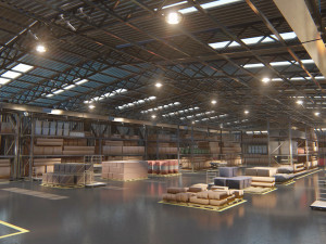 Warehouse 3D 모델