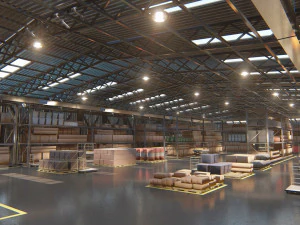 Warehouse 3D Model