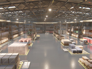 Warehouse 3D 模型
