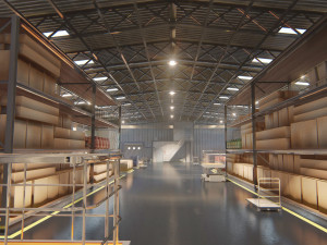 Warehouse 3D 模型