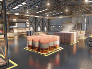 Warehouse 3D 模型