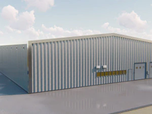 Warehouse 3D Model