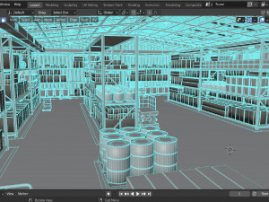 Warehouse 3D 模型