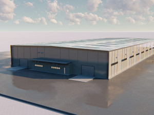 warehouse 3D 모델