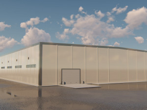 warehouse 3D 모델