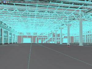 warehouse 3D Model